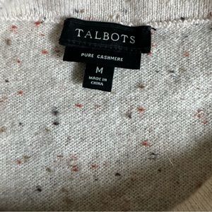 Talbots Donegal Cashmere sweater